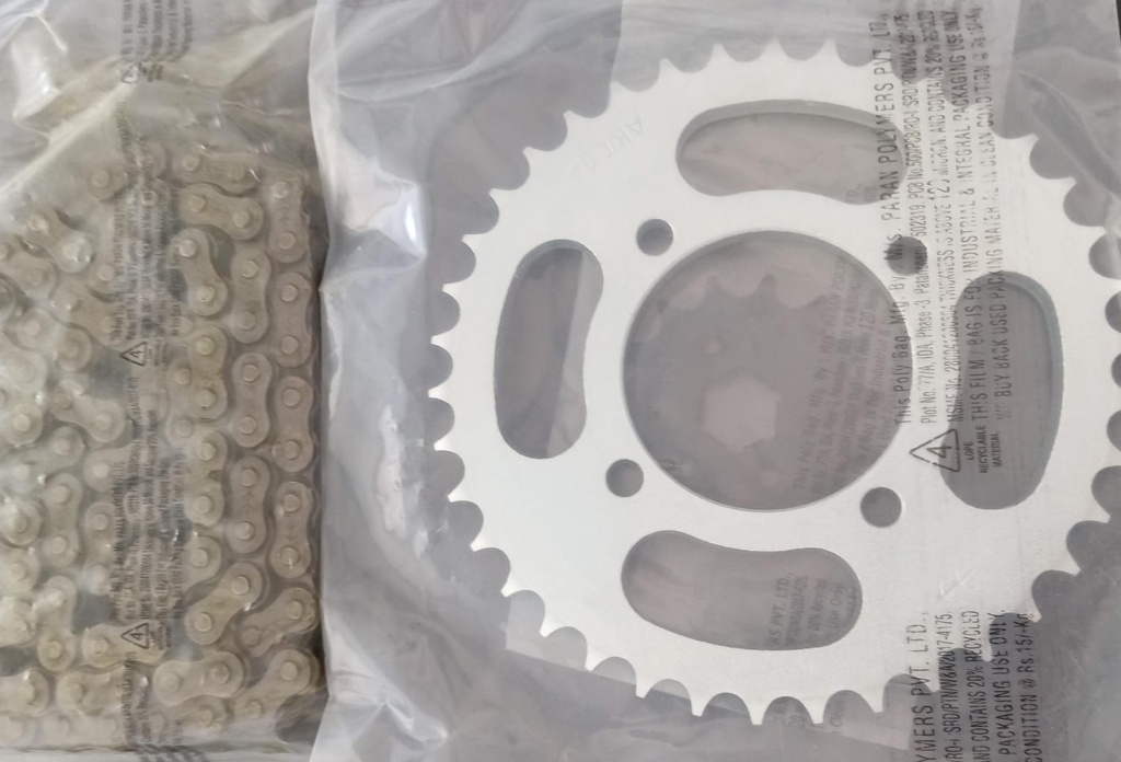 KIT ARRASTRE AKT 125 NKD (15T-38T) 