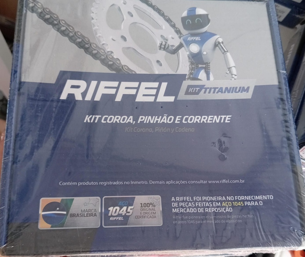 KIT ARRASTRE YBR 125-LIBERO 125 RIFFEL