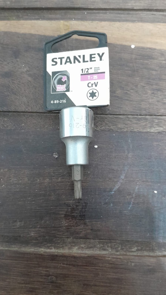 Copa punta Torx 1/2" X T25