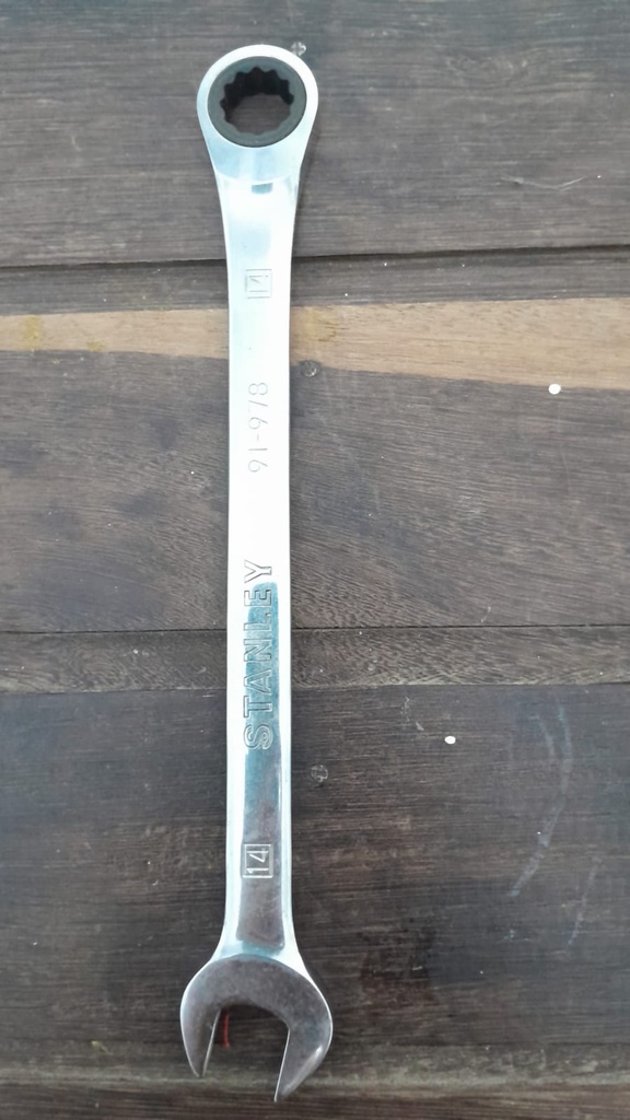 Llave mixta tipo Ratchet de 14mm