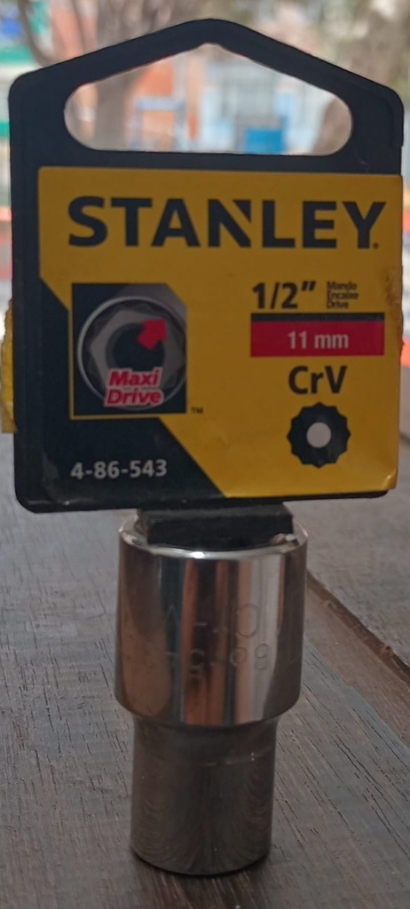 Llave copa cuadrante 1/2" x 11mm 12Pta
