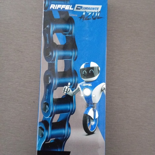 [FRECM504] CADENA 428 H136L(AZUL PETROLEO)RIFFEL