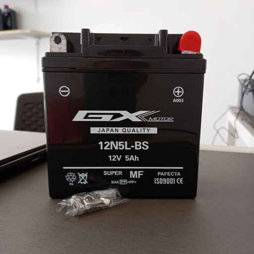 [FRE822152] BATERIA CRYPTON 12N5L-BS GX MOTOR