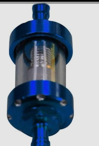 [FRE001202] FILTRO GASOLINA ALUMINIO UNIVERSAL GX