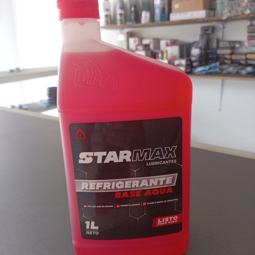 [FRE-RRBAGUARD-C12] STARMAX REFRIGERANTE BASE AGUA ROJO CIXLITRO